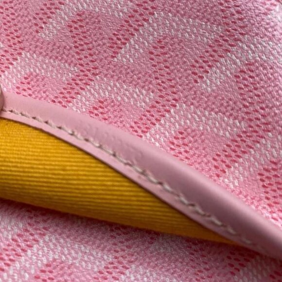 🌸 SUPER RARE🌸 Authentic Goyard Ambassade MM Briefcase PINK Sakura DISCONTINUED - Picture 6 of 16